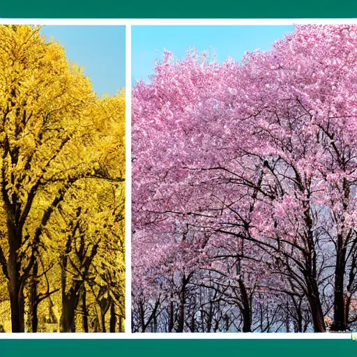 Image similar to spring, winter, summer, fall