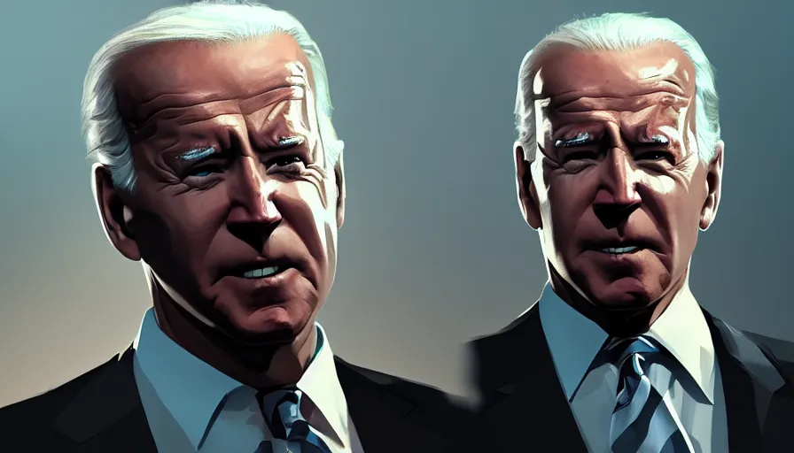 Prompt: Joe Biden is a Terminator, hyperdetailed, artstation, cgsociety, 8k