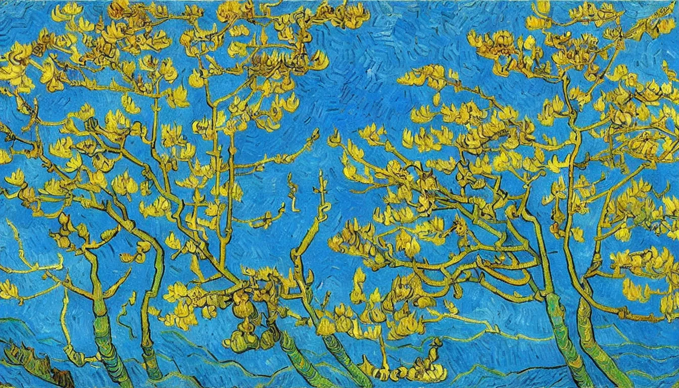 Image similar to costa rica by van gogh