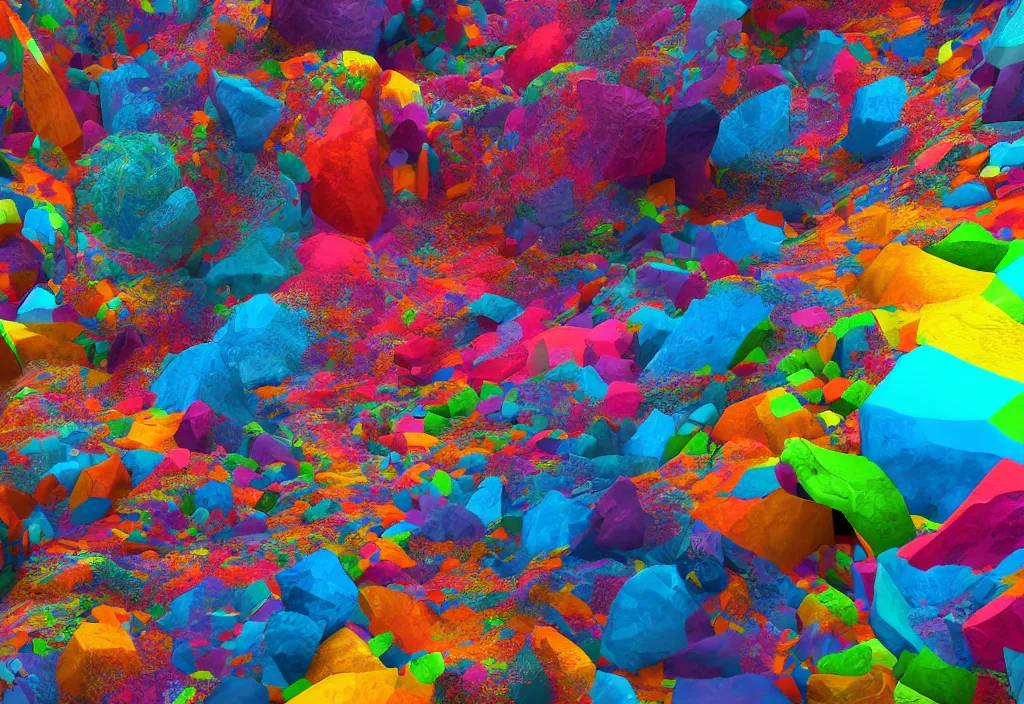 Prompt: colourful abstract geomerti art, ultra realistic, concept art, intricate details, highly detailed, photorealistic, octane render, 8 k