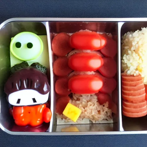 Image similar to doom bento box