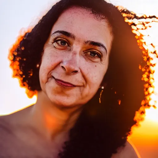 Image similar to of a photo portrait of roberta alves silva, facebook, instagram, sunrise lighting, f 2. 8