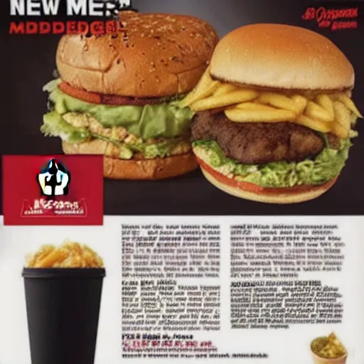 Prompt: advertisement for the new joe rogan mcdonalds meal