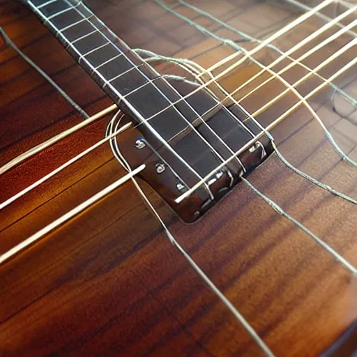 Prompt: guitar string theory