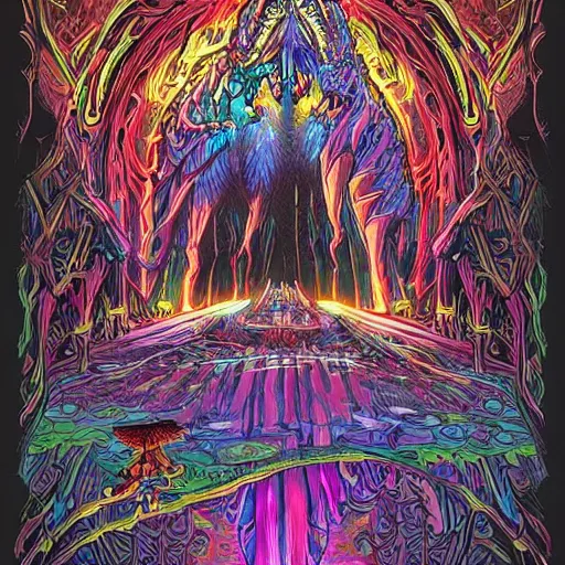 Image similar to list of colouring pages from the otherworldly fantasy items book, glowing lights, epic fantasy, colorfully, detailed illustration, digital art, highly saturated colors, overdetailed art, concept art, detailed illustration, hd, 4 k, digital art, greg rutkowski, dan mumford, trending on artstation