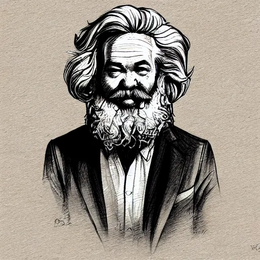 Image similar to Marx by rossdraws