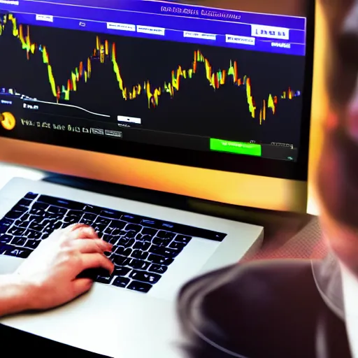 Image similar to rich online forum typing guy thanks to bets and cryptos