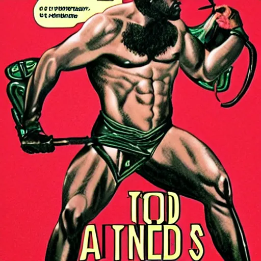 Image similar to god ares by tom finland