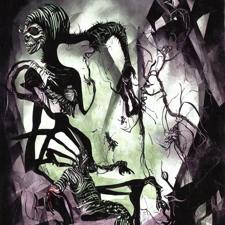 Image similar to beetlejuice by Dave McKean