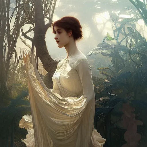 Image similar to larvae, intricate, elegant, highly detailed, digital painting, artstation, concept art, smooth, sharp focus, illustration, art by artgerm and greg rutkowski and alphonse mucha and william - adolphe bouguereau