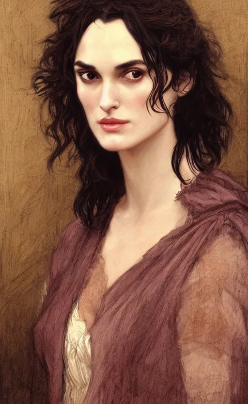 Prompt: winona ryder, kiera knightly, traditional corsican, intricate, highly detailed, pastoral, artstation, illustration, jurgens, rutkowski, bouguereau