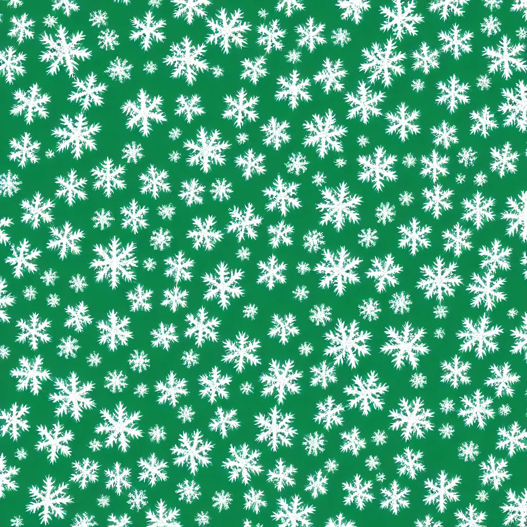 Prompt: snowflake texture, green, 4k