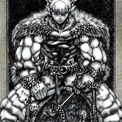 Image similar to Puck by Kentaro Miura