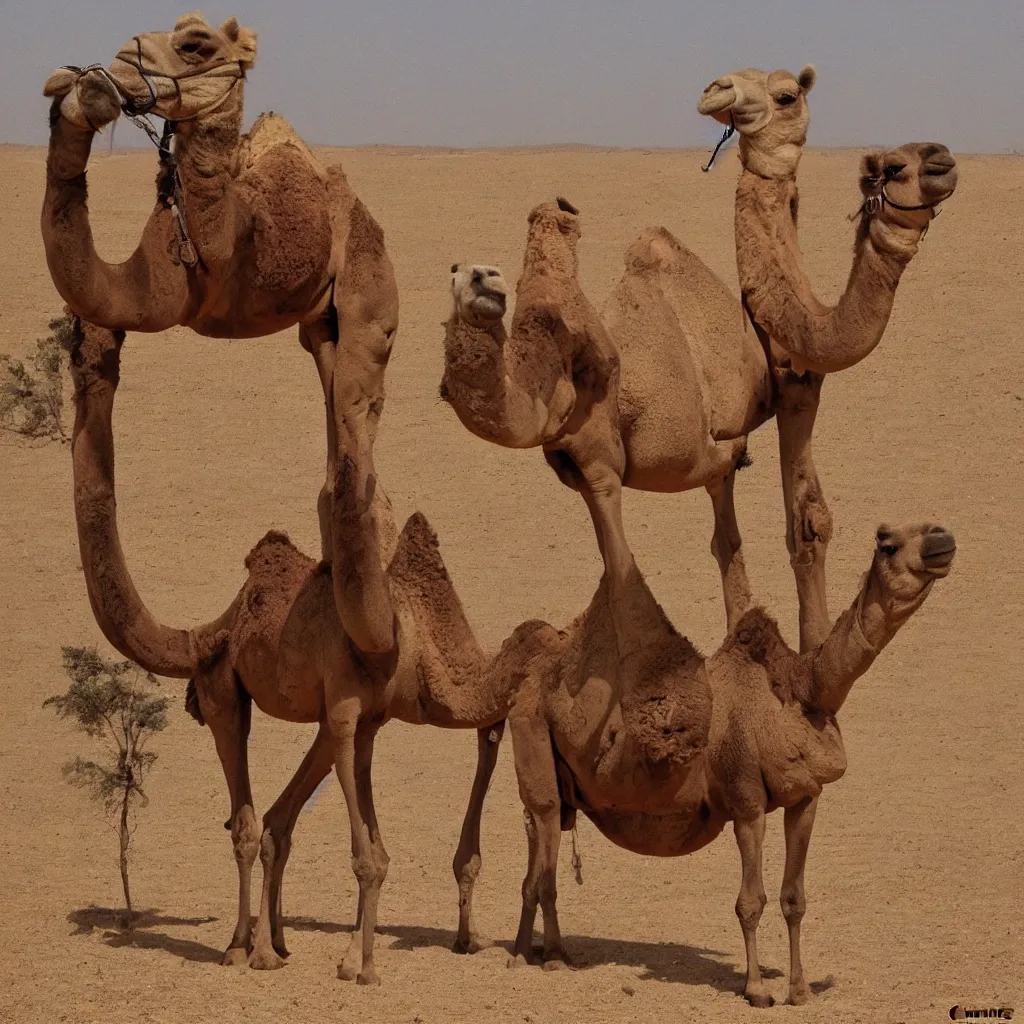 Image similar to a camel by charles bell