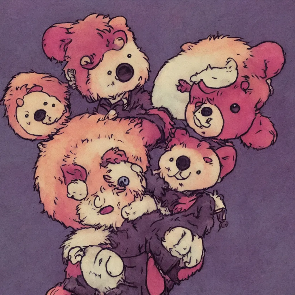 Prompt: portrait of cuddle team leader from fortnite painting by arthur rackham edmund dulac, award winning, artstation, sharp focus, extreme detail