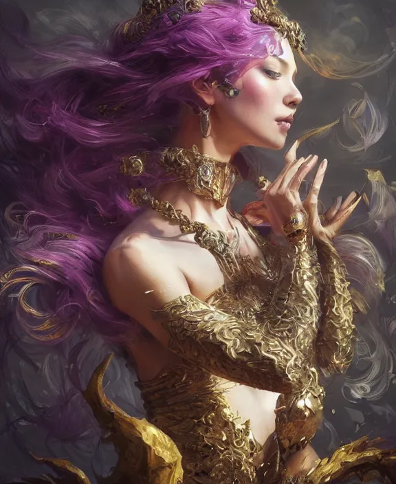 Image similar to monster energy drink, fantasy, intricate, elegant, highly detailed, vivid color, digital painting, artstation, concept art, art by artgerm and and ruan jia