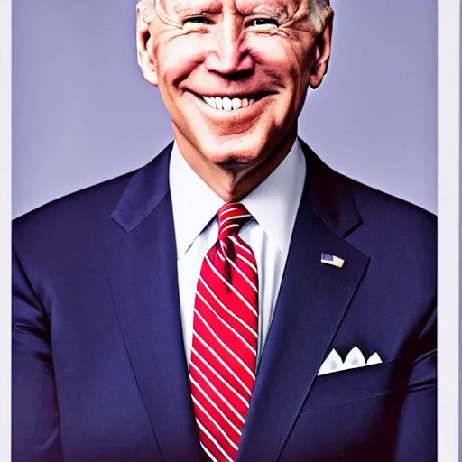 Image similar to president joe biden with big eyes with an aura, symmetry, realistic 5 5 mm photograph