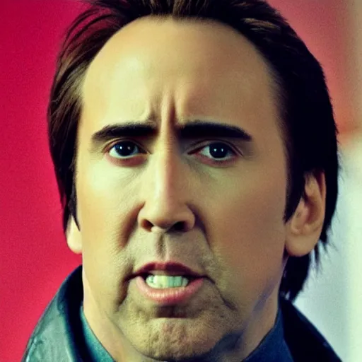 Prompt: Nicholas Cage is Arthur