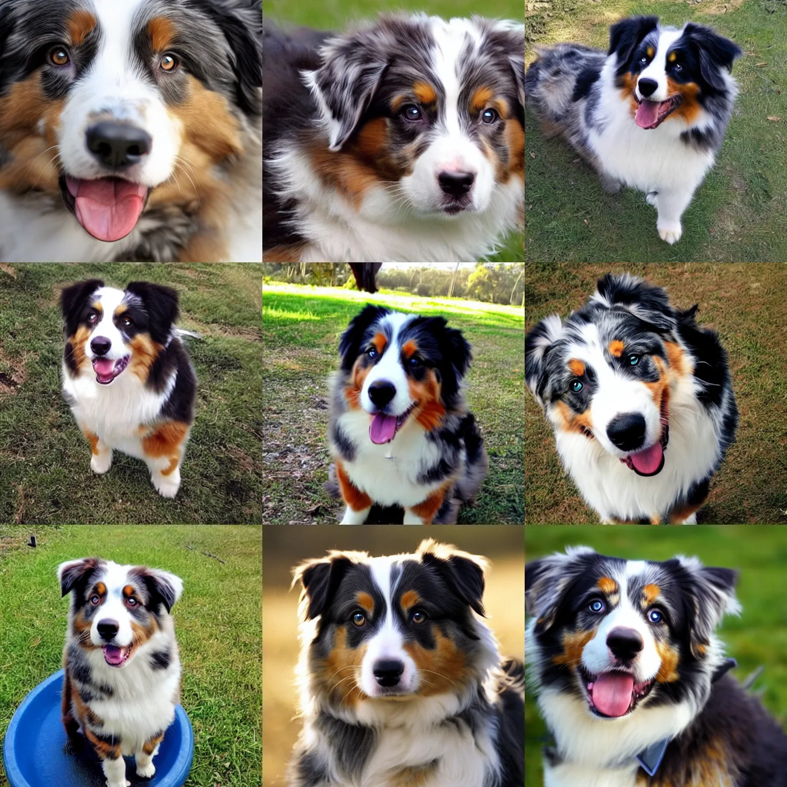 Prompt: the love of an australian shepherd will always be true