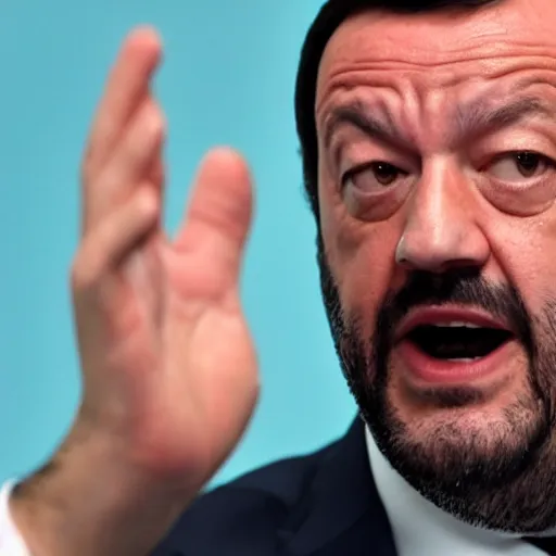 Prompt: salvini in tohuoh