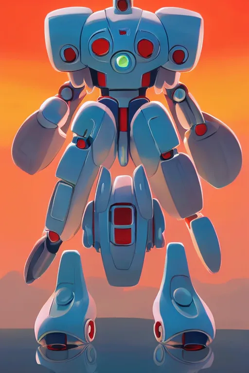 Image similar to metabots medabots medarotto medarot robot minimalist comics, behance hd by jesper ejsing, by rhads, makoto shinkai and lois van baarle, ilya kuvshinov, rossdraws global illumination ray tracing hdr radiating a glowing aura