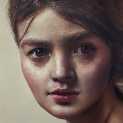 Image similar to high quality, high detail, expressive portrait by juan francisco casas, hd, beautiful faces, deep love in the eyes, photorealistic lighting