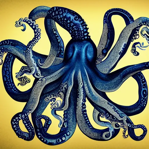 Image similar to octopus with 100 arms