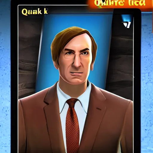 Image similar to Screenshot of Saul Goodman in Quake 3