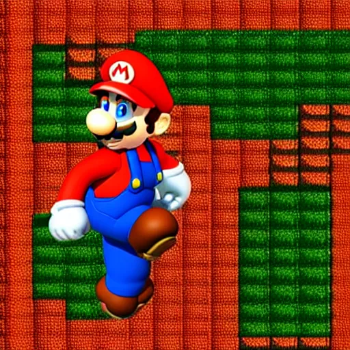 Image similar to looping texture of mario