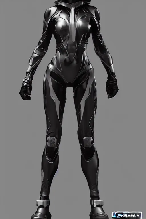 Prompt: hyper realistic 3 d female character design with futuristic suit, art by guillaume mahieu and brad rigney. trending on artstation