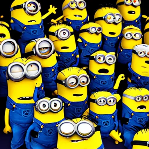 Image similar to minion capital 6 th riot