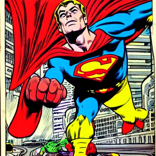 Image similar to superhero, clear focus, sharp focus, smooth, comic style, art by jack kirby