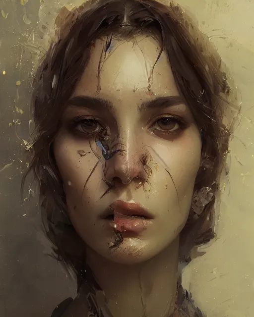 Image similar to beauty girl, hyper detailed, insane details, intricate, elite, elegant, luxury, by ismail inceoglu dragan bibin hans thoma greg rutkowski alexandros pyromallis rene maritte illustrated, perfect face, fine details, realistic shaded, fine - face, pretty face