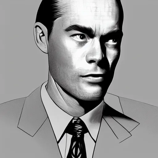 Image similar to forrest gump as agent smith from the matrix, hyper realistic, digital art