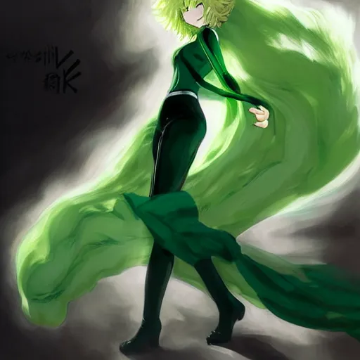 Tatsumaki (Coloured), One-Punch Man