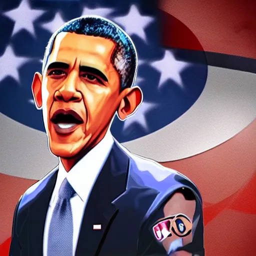 Image similar to barack obama in nba 2 k