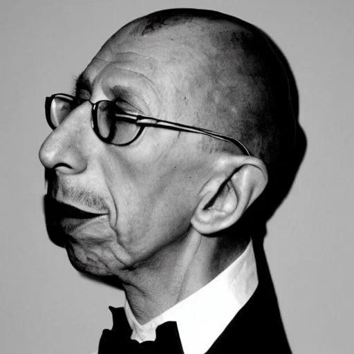 Image similar to Igor Stravinsky as a rapper from the 90's