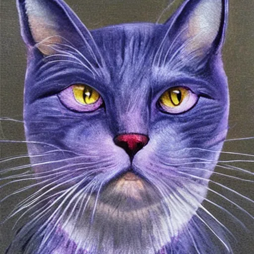 Image similar to purple cat