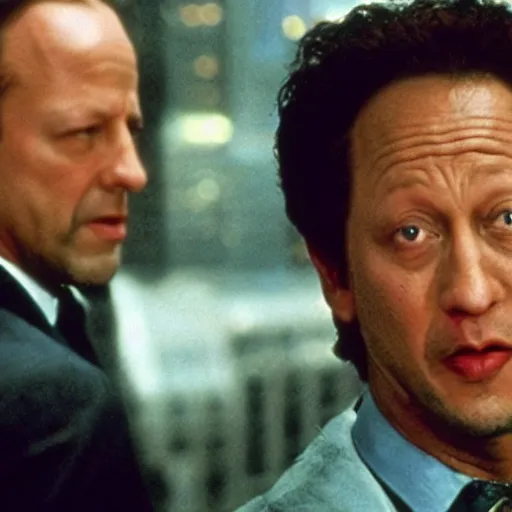 Image similar to Rob Schneider in Die Hard