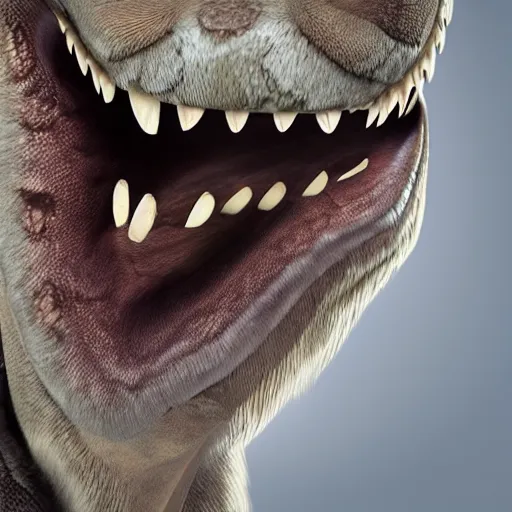 Prompt: “an upclose image of snake fangs biting into rabbit fur, unreal engine, hyper realism, 4K concept art”