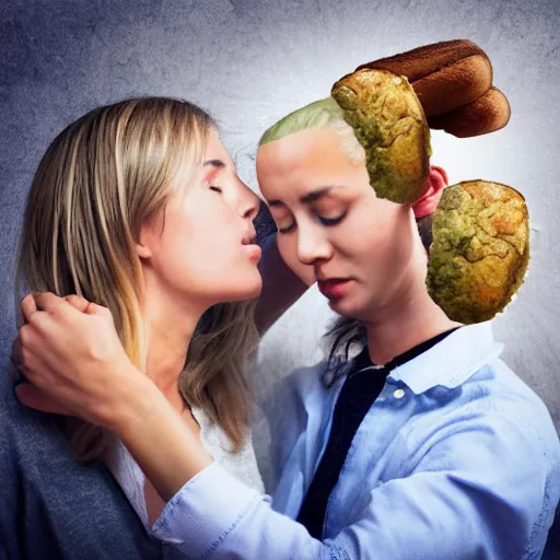 Image similar to an idiot sandwich hyper realistic photo, funny