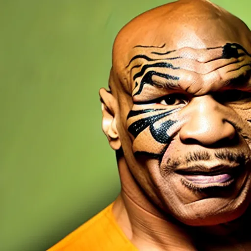 Prompt: uhd mike tyson as a chicken