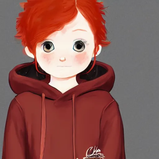 ginger red hair cartoon