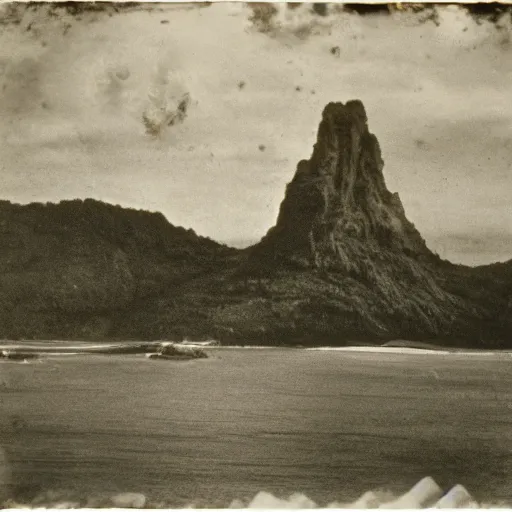 Image similar to island of Doctor Moreau daguerreotype