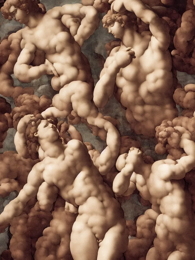 Prompt: fragrance advertising campaign sculpted by michelangelo