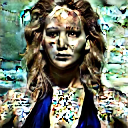 Prompt: jennifer lawrence is the frankenstein monster