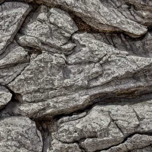 Prompt: A field photo of a sedimentary rock; photorealistic, ultra high detail, 8k