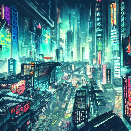 Prompt: cyberpunk city, neo tokyo, social realism, view from eyes, highly detailed, artstation, matte, google point of view, illustration