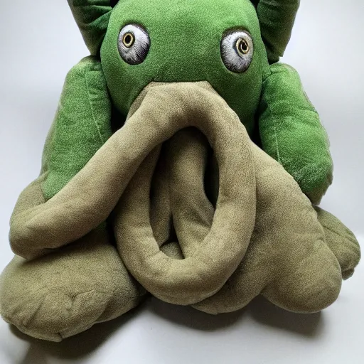 Image similar to cthulhu plush