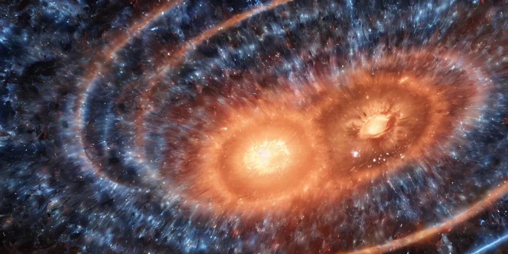 Image similar to a marble with the helix nebula inside it, glowing, intricate particles, hyper detailed, photorealistic, unreal engine, octane render, 8 k,